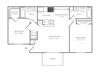 2 Bed 2 Bath Floor Plan 2 Bed 2 Bath Floor Plan at West Isle Club, Key West, Florida